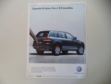 advertising Pubblicità 2004 VOLKSWAGEN TOUAREG
