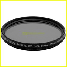 58mm Filtro polarizzatore HD K&F per obiettivi a vite M58. Polarizing filter.