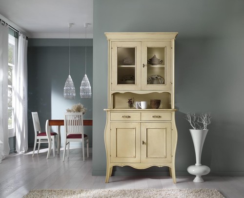 Cristalliera credenza - cristalliera, +