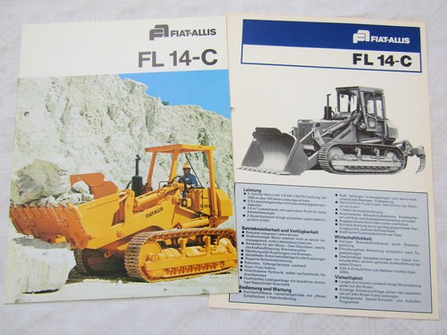 Brochure fiat allis fl14c - allis, fl