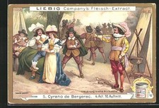 Figurina Liebig, 5. Cyrano de Bergerac, 4. Atto. 10. Aspetto 
