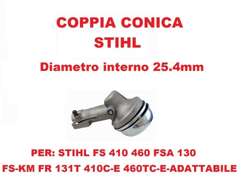 Coppia conica 4mm - conica, stihl