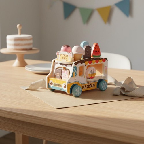 Pezzi carretto gelati in - pezzi,
