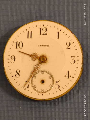 Orologio tasca zenit oro - da,
