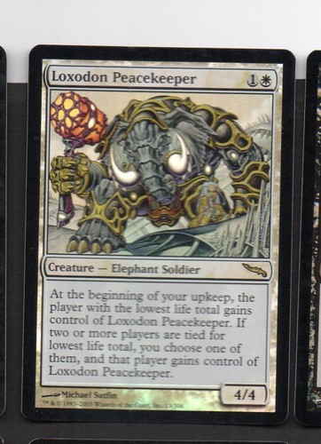 Mtg foil loxodon peacekeeper - foil,