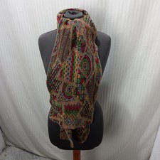 Articolo e5031 sciarpa donna Missoni multicolore, le misure sono larghezza 27cm,