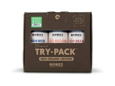 BioBizz - Try·Pack, Kit Coltivazione Outdoor, 3 x 250ml