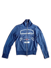 FIAT 500 Felpa da donna sportiva Giacca Casual Full zip Jacket Cotone Size 42