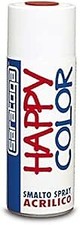 Happy Color Smalto SPRAY ACRILICO RAL 9002 Bianco Ghiaccio 400ml