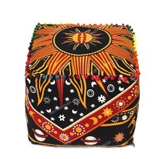 Sgabello mandala indiano pouf