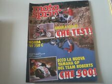 MOTOSPRINT 8/1988 PROVE GILERA 125 R1 / HONDA VF 750 C