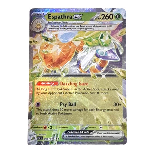 Carta pokémon tcg espathra - carta,