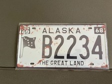 Targa metallica auto americana