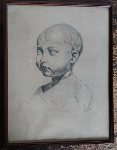 Quadro dipinto pittore - pittore, barni