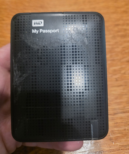 Passport 1tb disco - wd, my