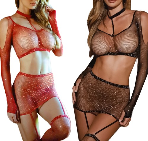 Completo donna nero sexy