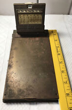 Vintage BRASS Desk Perpetual