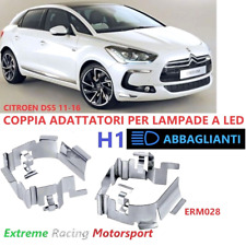 CITROEN DS5 11-16 COPPIA ADATTATORI PER LAMPADE ABBAGLIANTI LED H1 ERM028