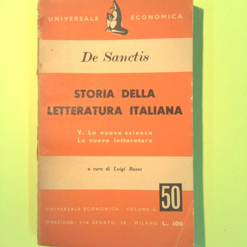 Storia della letteratura - della,