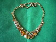 COLLANA IN METALLO DORATO CON