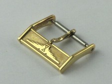 FIBBIA LONGINES LAMINATA ORO 16 mm BUCKLE LONGINES 16 mm GOLD PLATED