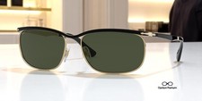 Occhiali da sole uomo PERSOL PO2458S 108631 Key West oro nero verde cuscino 62 mm