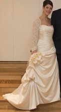 Abito da sposa Pronovias panna