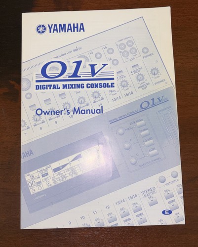 Yamaha 01v canali - 01v, 16
