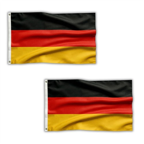 2pcs germany flag 5x3ft - flag, large