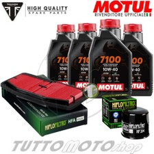 Tagliando TRIUMPH Street Triple 765 R 2017-2021 / Olio Motul 7100 10W40 + Filtri