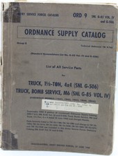 ww2 chevrolet truck list all service parts camion mezzi guerra bomb service 4x4