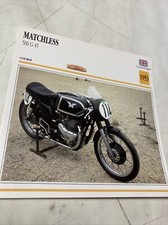 Matchless 500 G45 1953 Carta