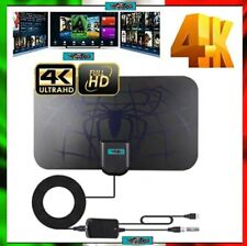 Antenna TV Portatile HD 4K - DVB-T2, Amplificata, Interni ed Esterni, USB