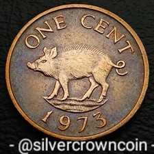 Bermuda 🇧🇲 1 Cent 1973