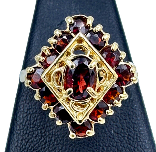 Anello rombo oro giallo - anello,