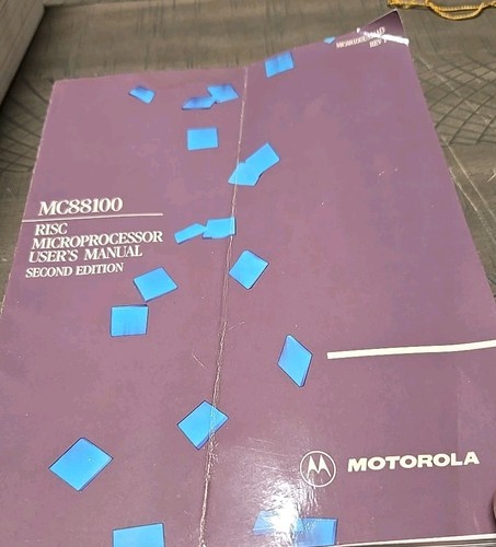 Vintage motorola mc88100 - vintage,