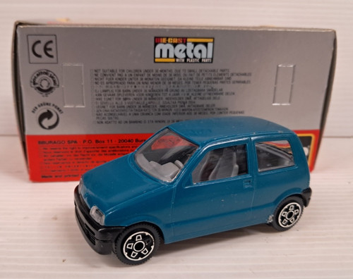 Burago fiat cinquecento - burago, 1/43