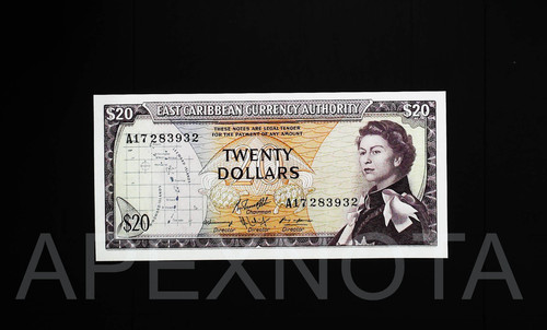 Caraibi orientali dollar - caraibi, $20