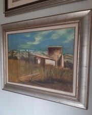 FRANCO AZZINARI Quadro olio su