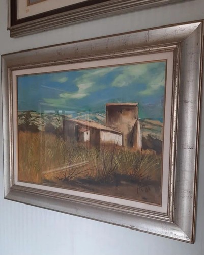 Franco azzinari quadro olio - azzinari, su