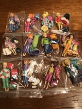 Lotto 12 bambole Polly Pocket