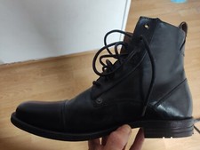 stivaletti levis uomo colore cuoio nero nuovo 