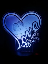 Lampada personalizzata 3D con