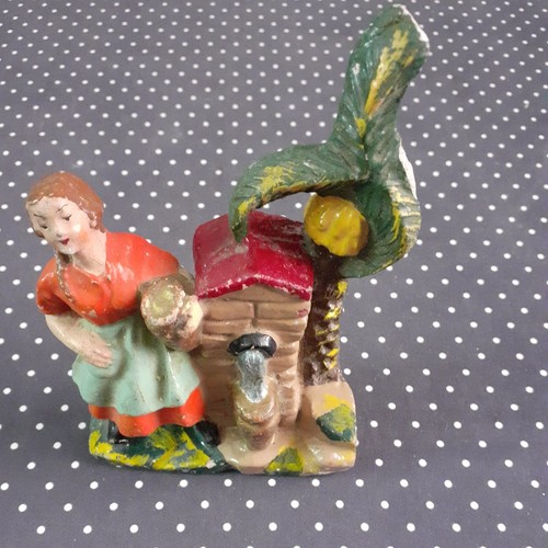 Vintage vecchia statuina - statuina,