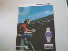 advertising Pubblicità 2000 OROLOGIO SWATCH IRONY