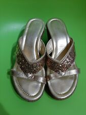 Scarpe Donna Ragazza Usato Oro