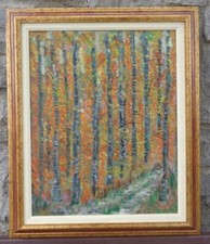 Quadro da arredamento ad olio su tela cm. 50 x 40