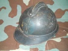 Adrian Mod 15 Helmet  Shell WW1 - Romanian Army Badge Prima Guerra Mondiale