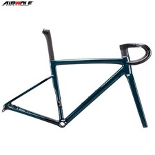 Telaio bici da strada Airwolf T1100 carbonio leggero aero bici da corsa 825g BSA