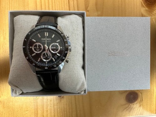 Seiko chronograph black - seiko, ref